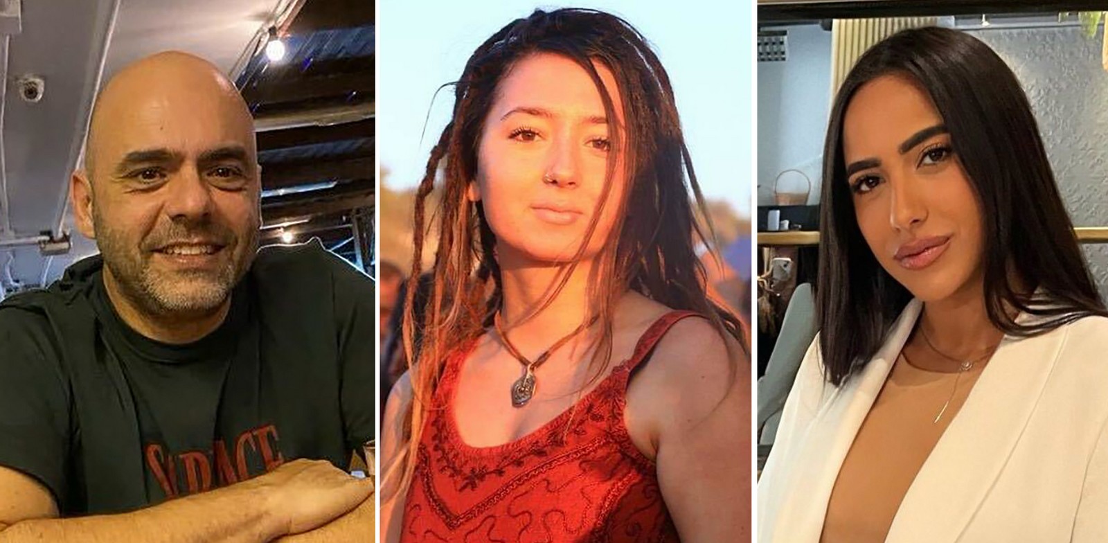 Οι ισραηλινοί όμηροι, οι σοροί των οποίων ανασύρθηκαν από τις στρατιωτικές δυνάμεις του Ισραήλ την Παρασκευή (17/5)