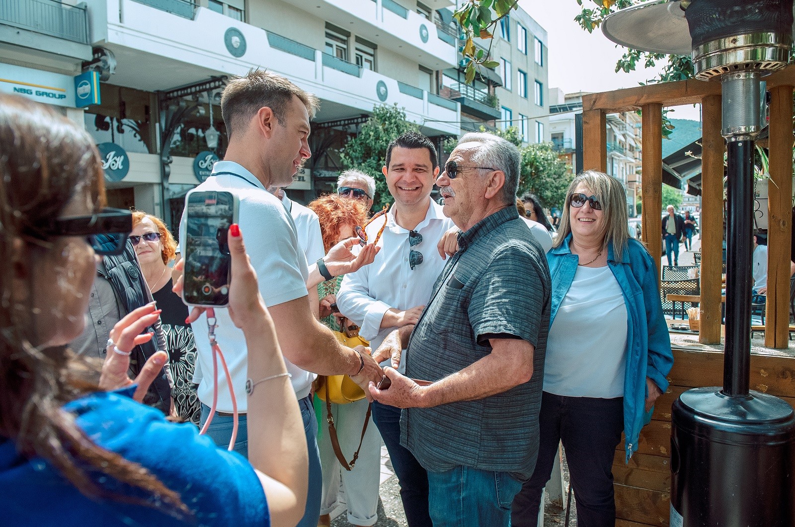 Ο Στέφανος Κασσελάκης στην Ηγουμενίτσα