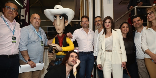 Ο Στέφανος Κασσελάκης στo Comic Con