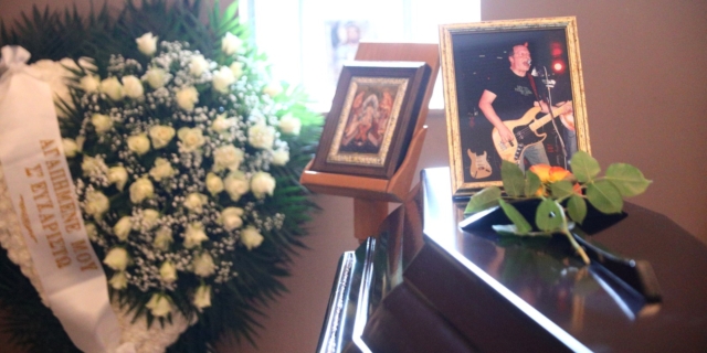 Κηδεία Αντώνη Τουρκογιώργη