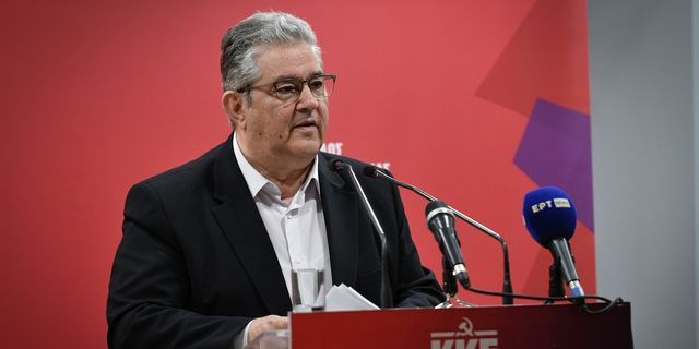 Ο Δημήτρης Κουτσούμπας