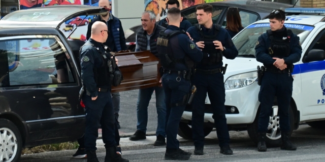 Το σημείο όπου δολοφονήθηκε η 40χρονη