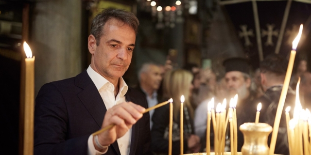 Για Πάσχα στην Τήνο ο Κυριάκος Μητσοτάκης