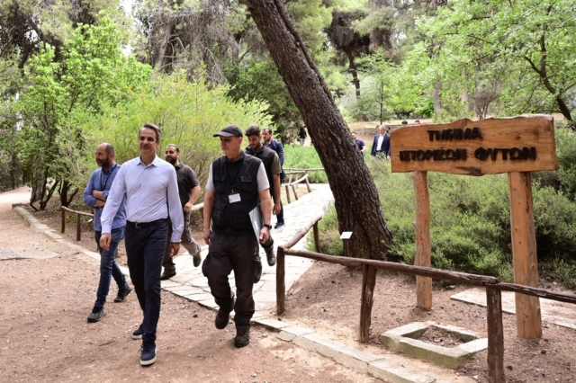 Επίσκεψη του Πρωθυπουργού Κυριάκου Μητσοτάκη στον Διομήδειο Βοτανικό Κήπο