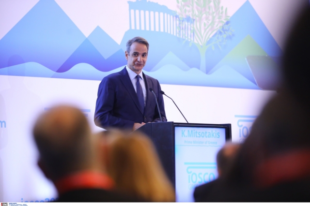 Ο Κυριάκος Μητσοτάκης στο συνέδριο της Επιτροπής Κεφαλαιαγοράς με θέμα «Climate in the Center of Economy»