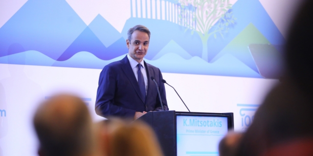 Ο Κυριάκος Μητσοτάκης στο συνέδριο της Επιτροπής Κεφαλαιαγοράς με θέμα «Climate in the Center of Economy»