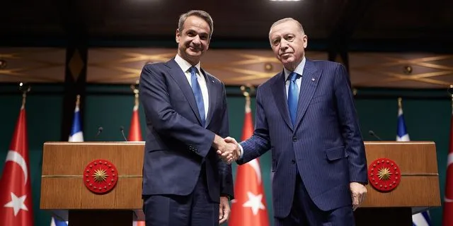 Συνάντηση Μητσοτάκη με Ερντογάν στην Άγκυρα