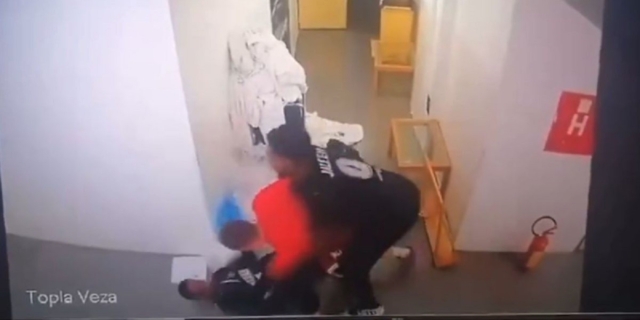 Άγριος καυγάς μεταξύ παικτών της Παρτίζαν και του Ερυθρού Αστέρα – Βίντεο