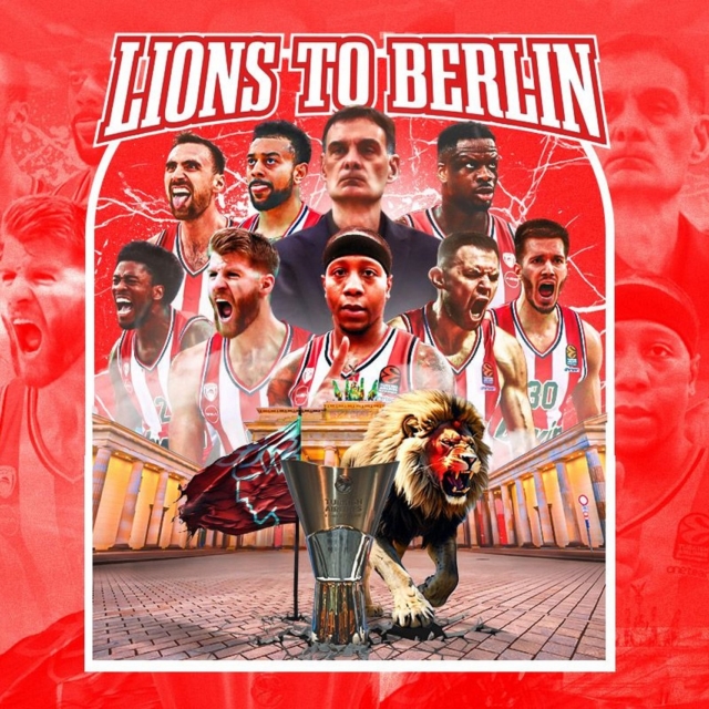 Μπαρτσελόνα – Ολυμπιακός 59-63: Τα λιοντάρια του Πειραιά προκρίθηκαν στο Final Four του Βερολίνου
