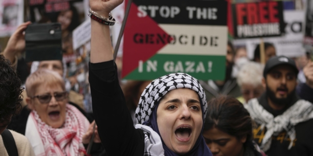 Διαδήλωση για την Παλαιστίνη