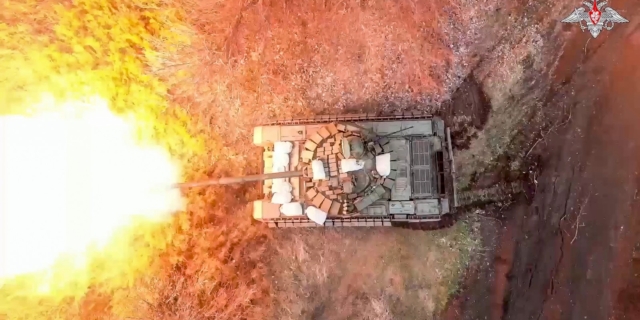 Ρωσικό τανκ στην Ουκρανία