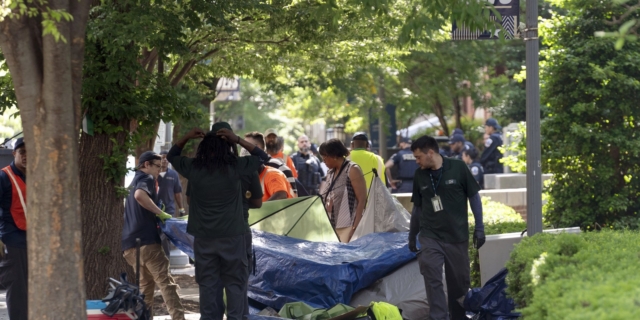 Καταστολή των διαμαρτυριών στο Columbia