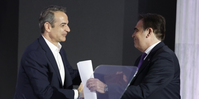 Κυριάκος Μητσοτάκης και Μαργαρίτης Σχοινάς