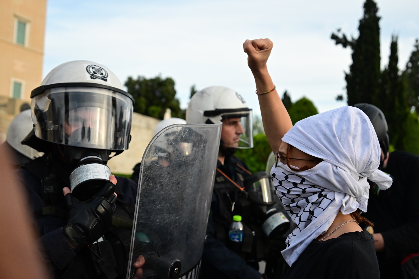 Συγκέντρωση αλληλεγγύης για την Παλαιστίνη στην πλατεία Συντάγματος