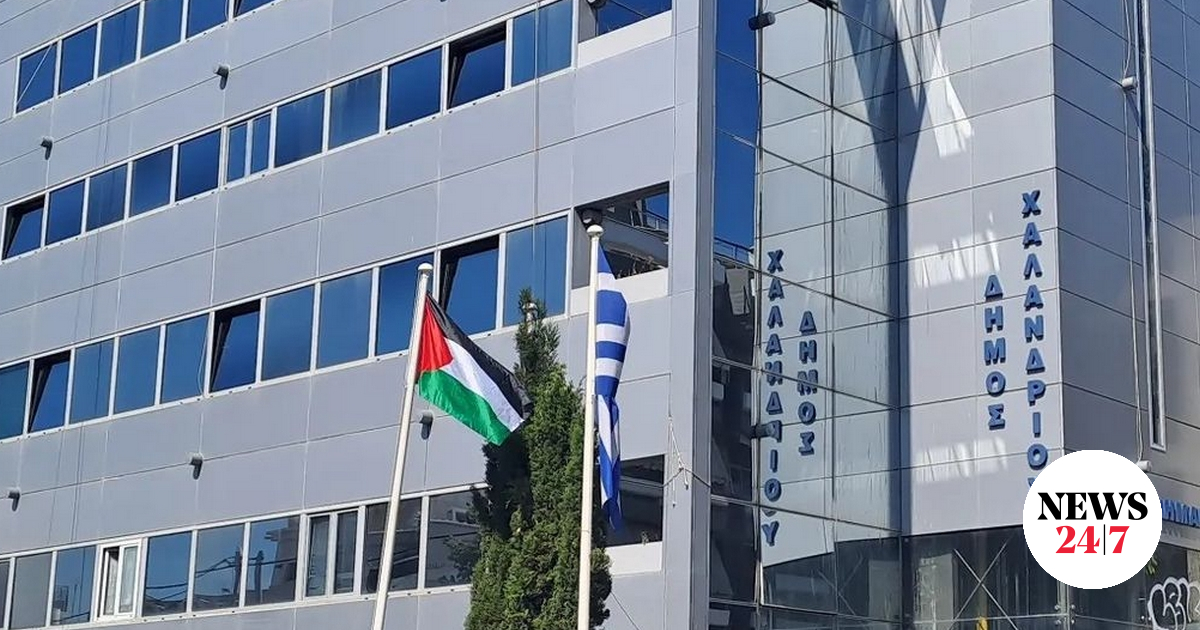 30 municipalities in the country raised the flag of Palestine
