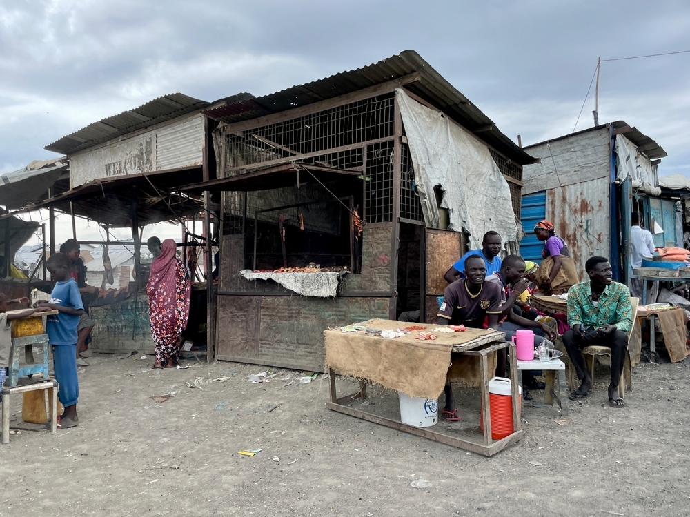 Στιγμές από την καθημερινή ζωή εντός του χώρου προστασίας των αμάχων (PoC), στο Malakal.