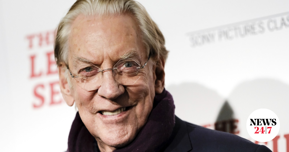 Πέθανε ο ηθοποιός Donald Sutherland