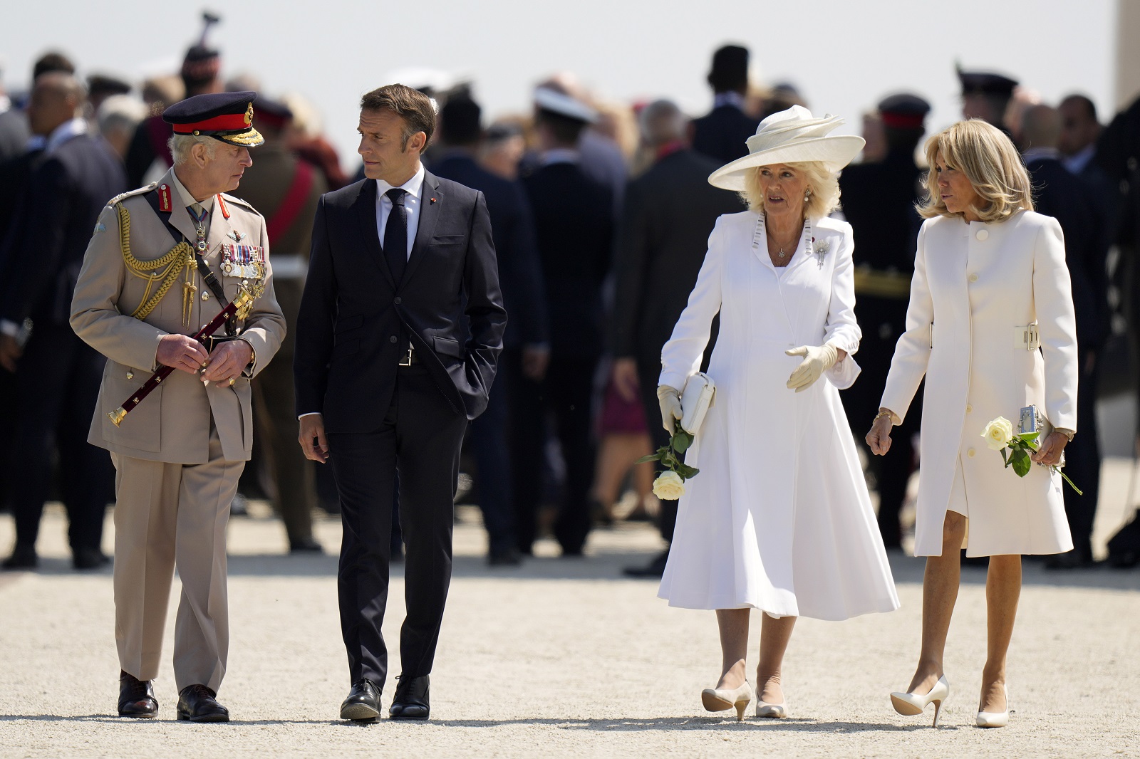 Κάρολος Μακρόν Απόβαση Νορμανδία