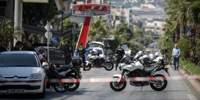 Αστυνομία στο Κερατσίνι. Εικόνα αρχείου