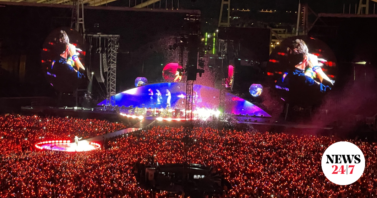 Χαμός στο ΟΑΚΑ για τους Coldplay