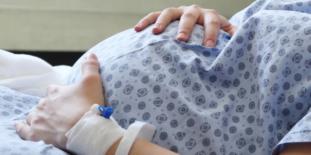 Έγκυος στο νοσοκομείο (Φωτογραφία αρχείου)