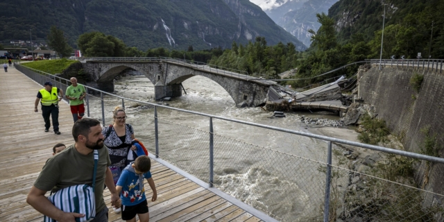 Κακοκαιρία στην Ελβετία