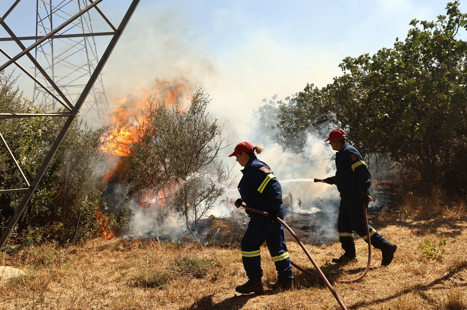 Πυρκαγιά στo Κίτσι Κορωπίου