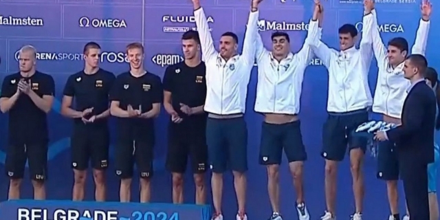 Ευρωπαϊκό υγρού στίβου: Ιστορικό χάλκινο μετάλλιο για την Εθνική