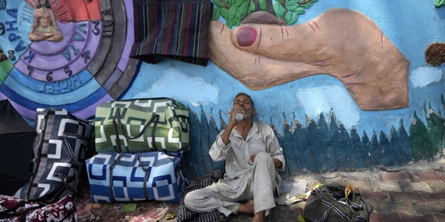 Καύσωνας στην Ινδία