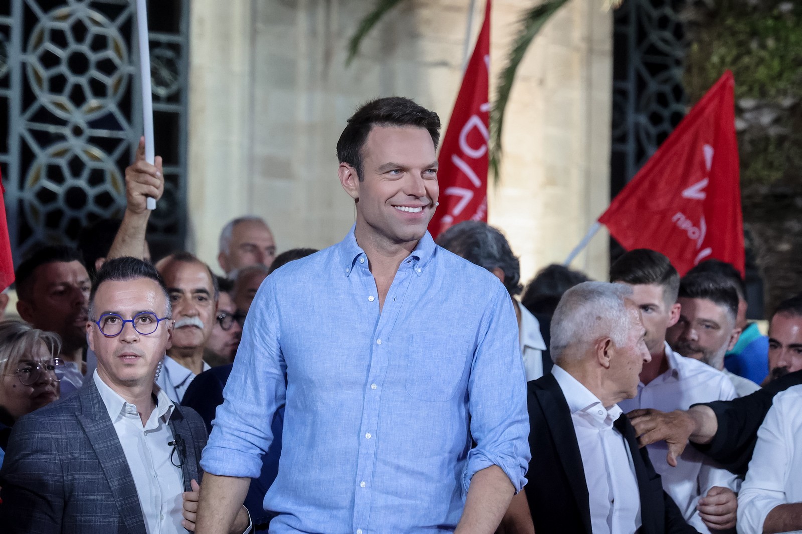 Ομιλία του Στέφανου Κασσελάκη στο Ηράκλειο