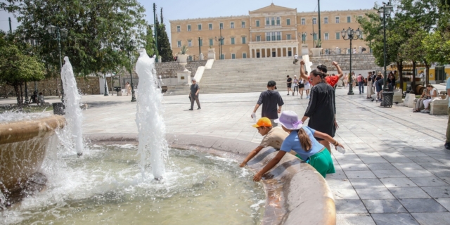 Καύσωνας στην Αθήνα