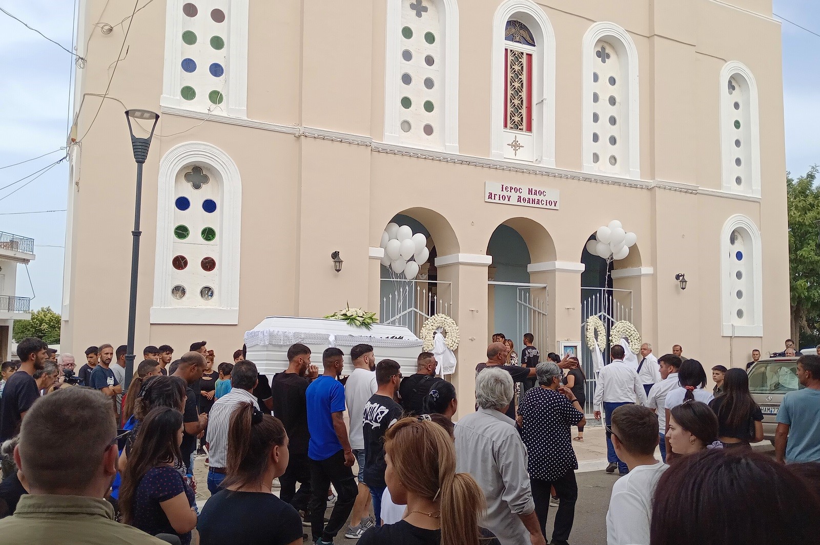 Κηδεία 11χρονης Βασιλικής Ηλεία