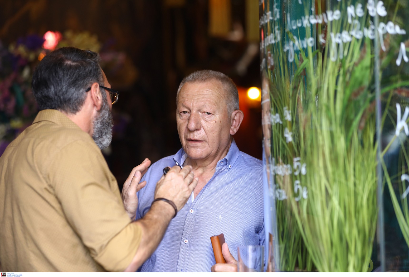 Στιγμές χαλάρωσης με υποψήφιους ευρωβουλευτές, στελέχη του ΚΚΕ, φίλους και συνεργάτες