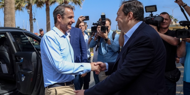 O Κυριάκος Μητσοτάκης