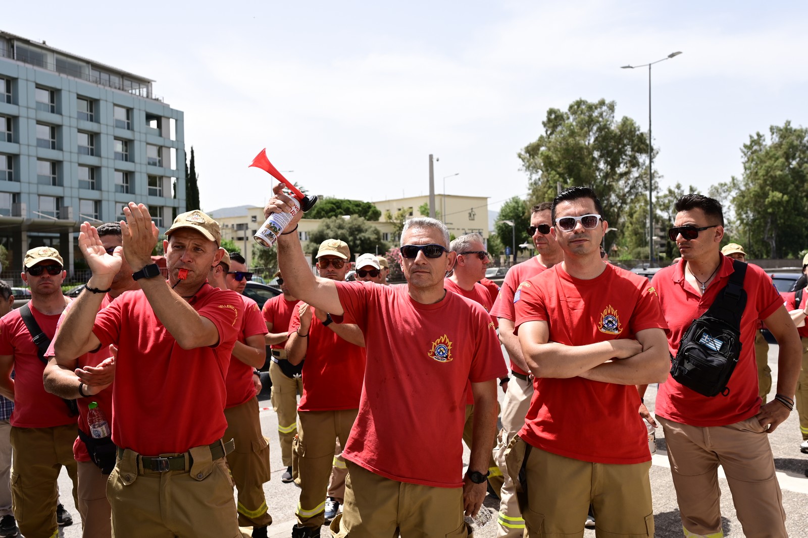 Διαμαρτυρία Πυροσβεστών