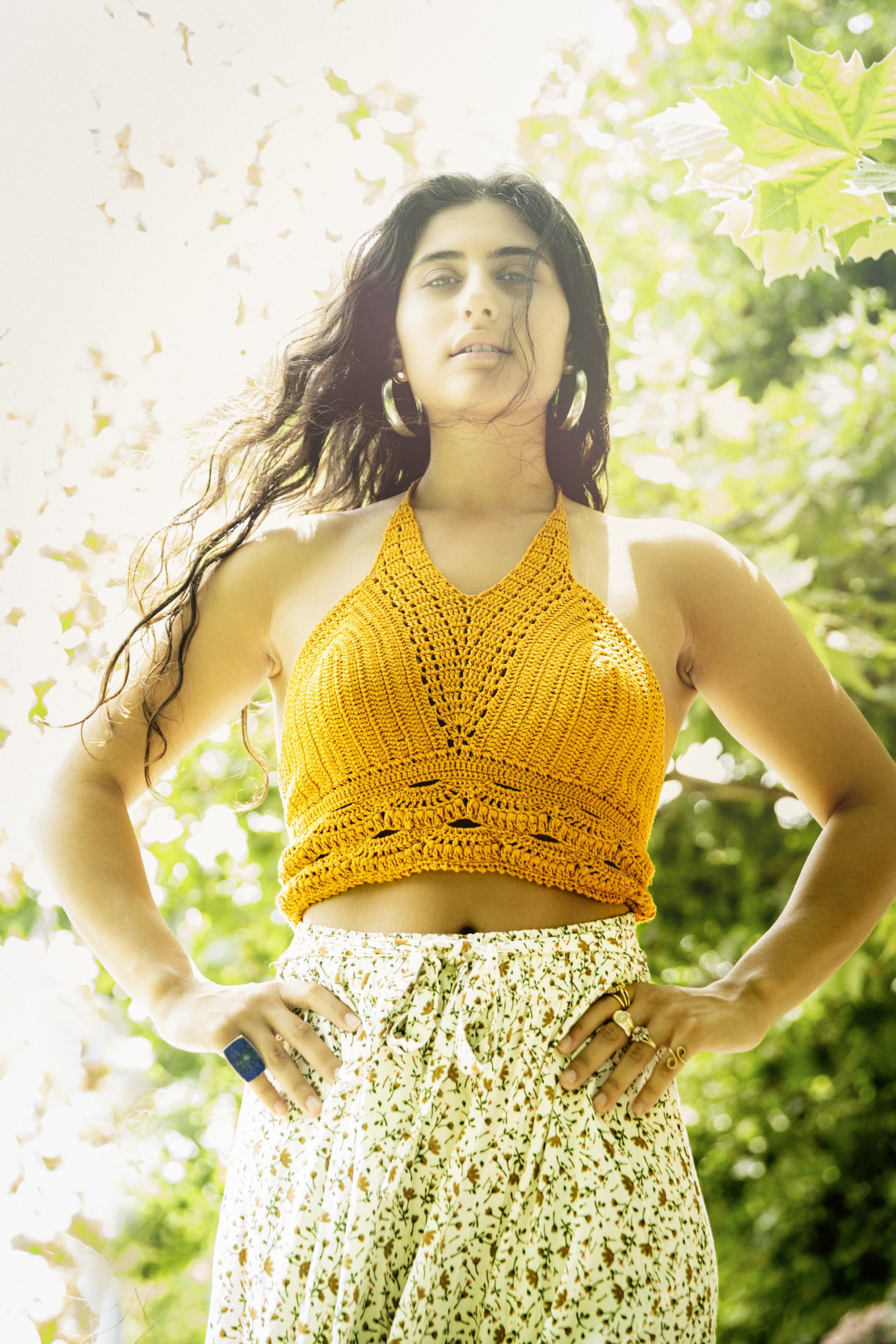 Η Μαρίνα Σπανού στον Κήπο του Μεγάρου Μουσικής