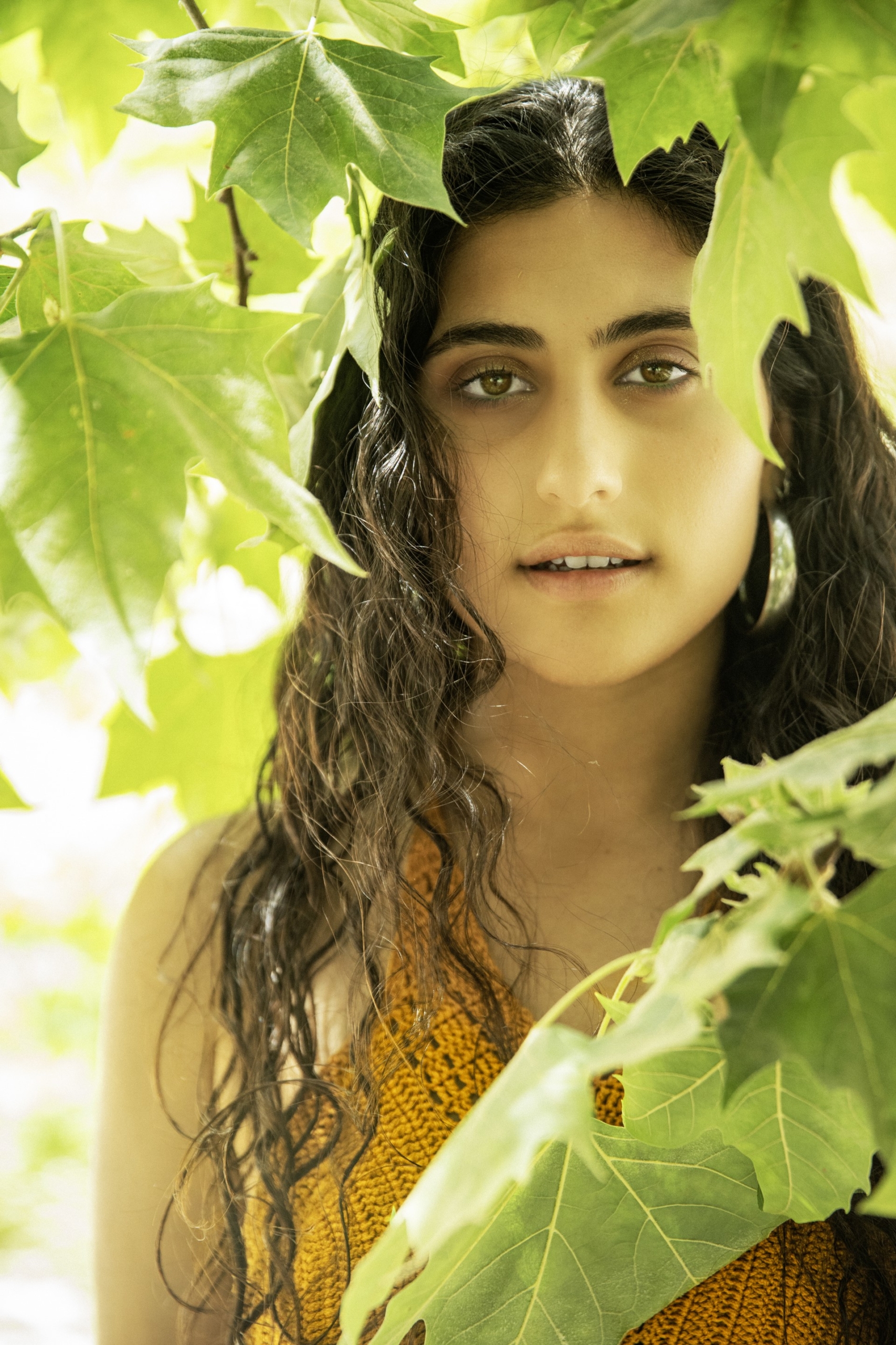 Η Μαρίνα Σπανού στον Κήπο του Μεγάρου Μουσικής