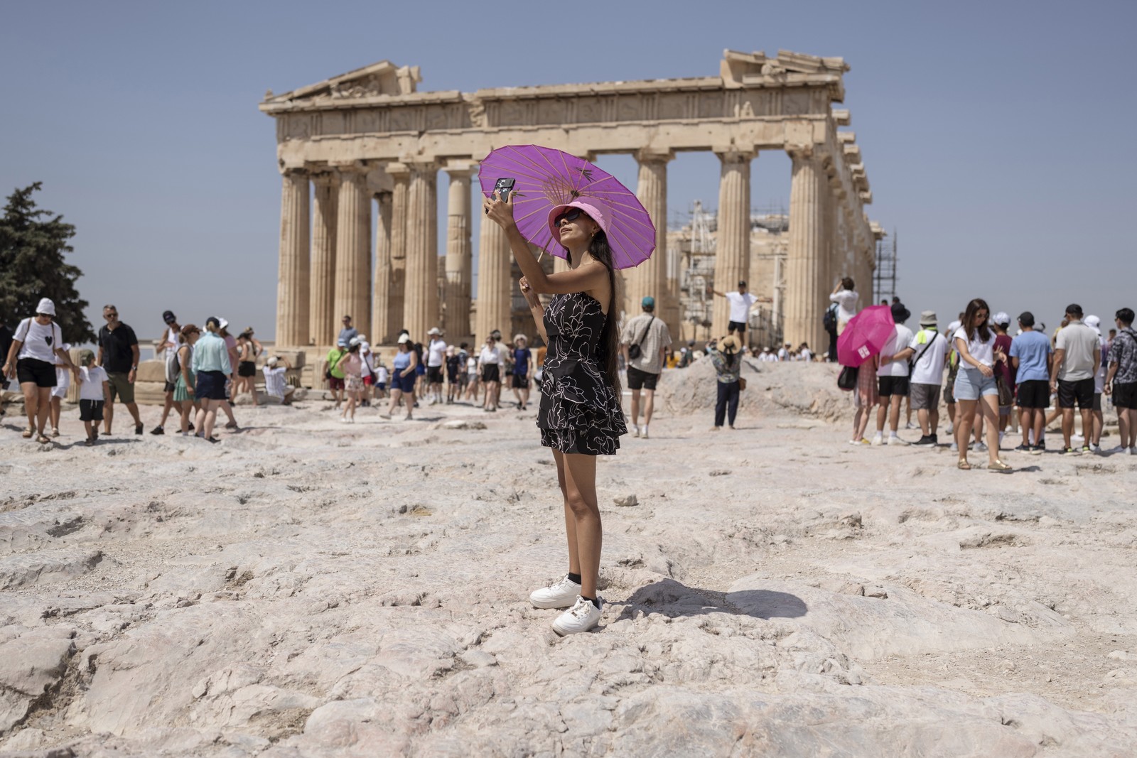 Τουρίστρια στην Ελλάδα