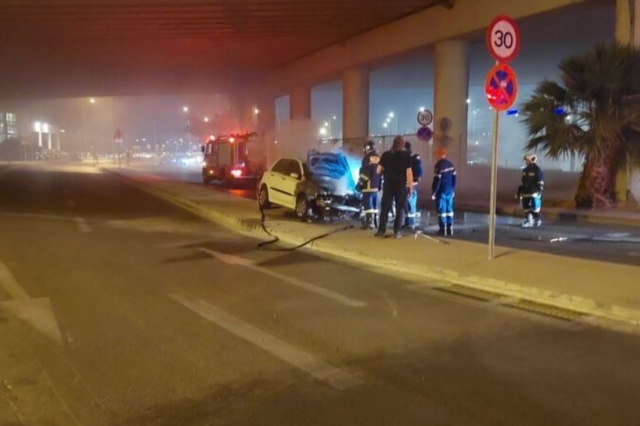 Τροχαίο στη Λεωφ. Ποσειδώνος