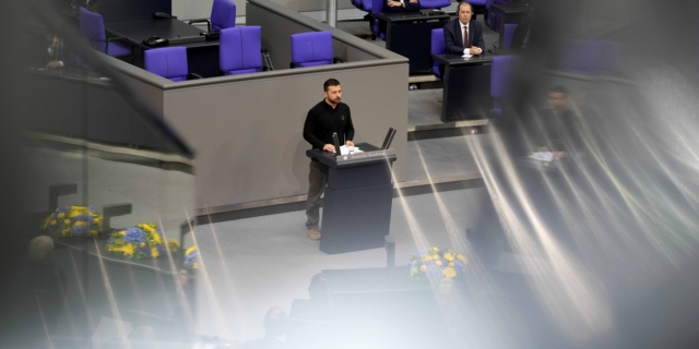 Ζελένσκι στη γερμανική βουλή