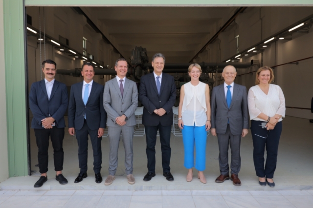 ΑΔΜΗΕ: Εγκαινιάστηκε το κέντρο υπερυψηλής τάσης Κορίνθου