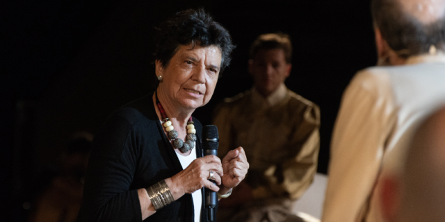 Η Μαρία Ευθυμίου αποκαλύπτει στην Επίδαυρο το πιο πολιτικό θέμα της ιστορίας