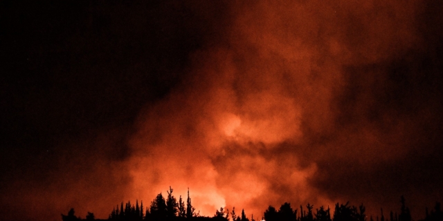 Η περιοχή που βρίσκεται σε υψηλό κίνδυνο πυρκαγιάς το Σάββατο