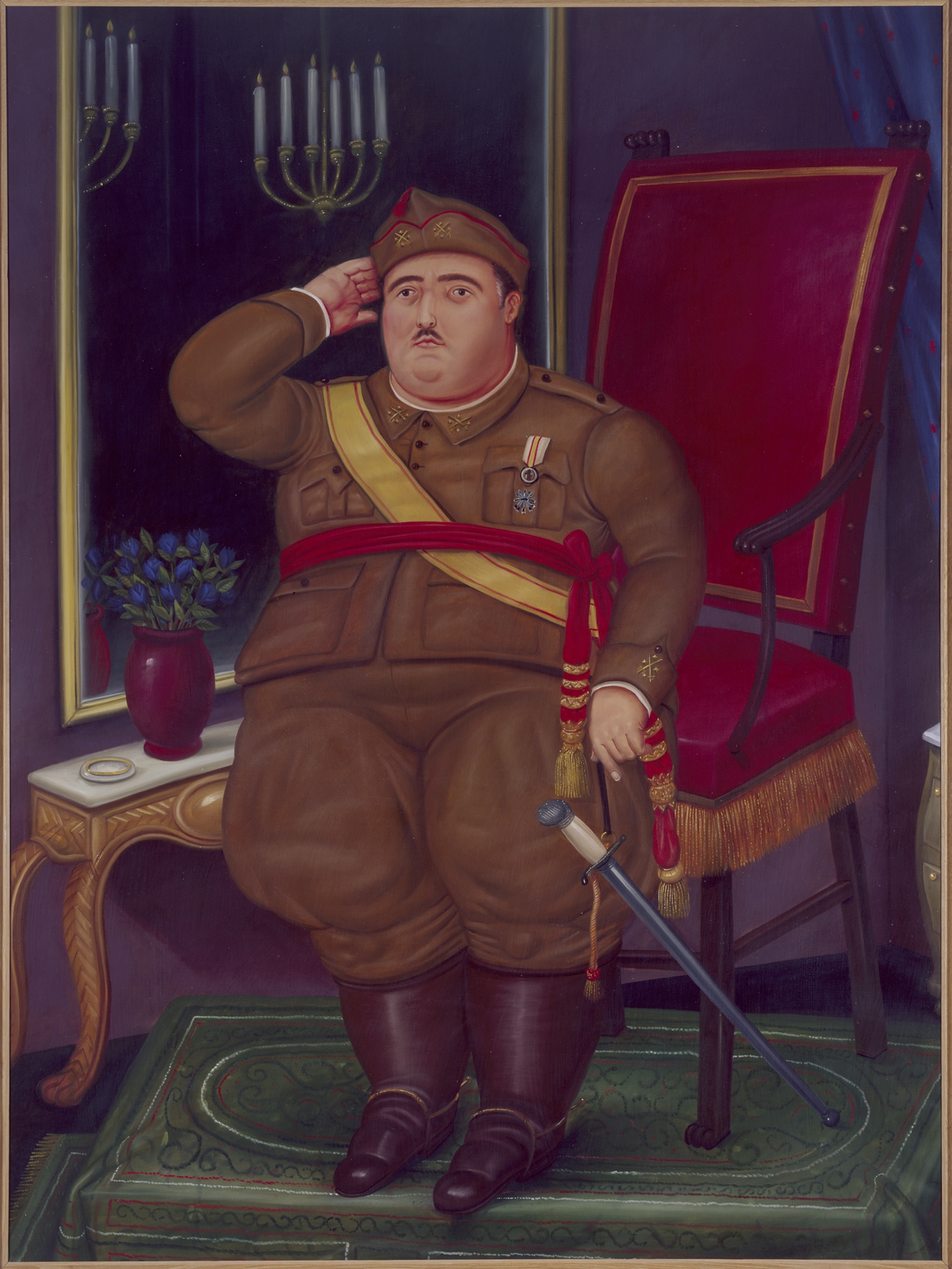 Fernando Botero Franco, 1986 Λάδι σε μουσαμά, 226 x 168 cm Δωρεά του καλλιτέχνη, 2003 @Museo Nacional Centro de Arte Reina Sofía