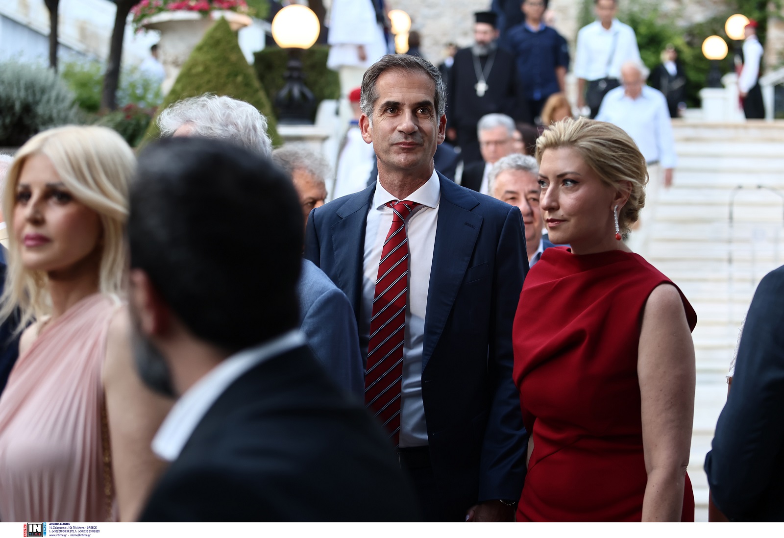 Ο Κώστας Μπακογιάννης και η Σία Κοσιώνη 