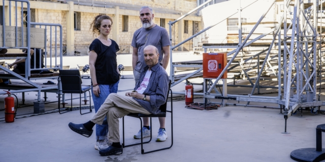 Ο Θεόδωρος Τερζόπουλος, η Νιόβη Χαραλάμπους και ο Δαυίδ Μαλτέζε