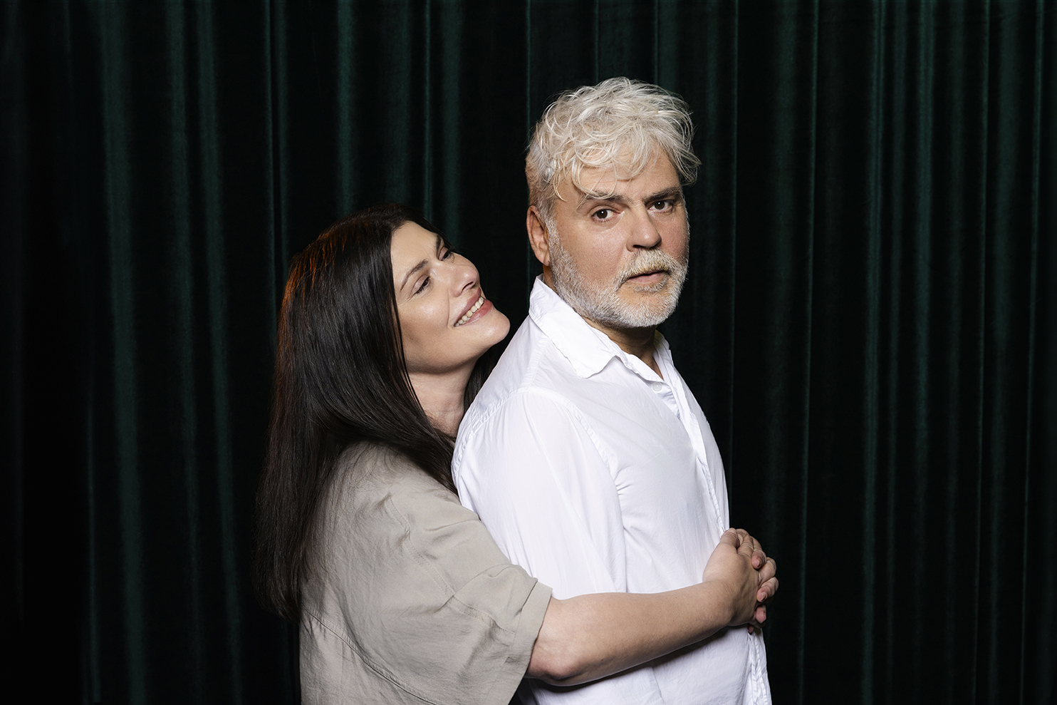 Νίκος Καραθάνος και Μαρίσσα Τριανταφυλλίδου