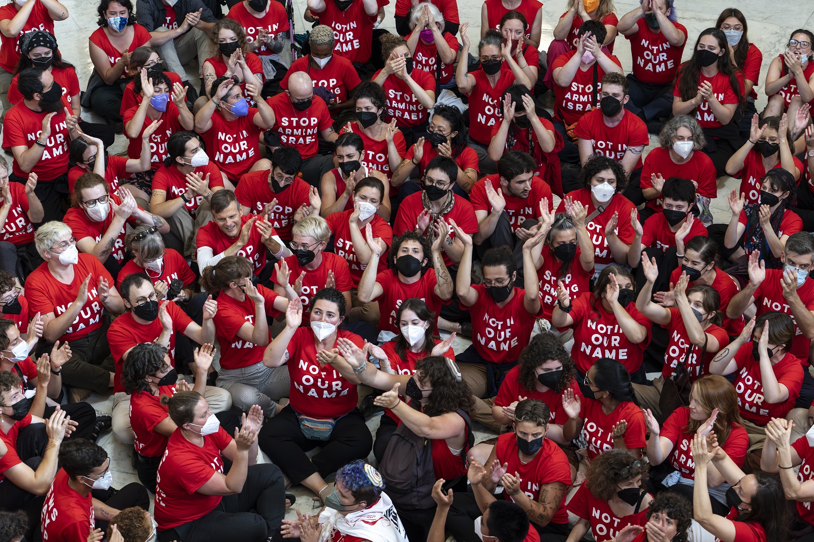 Συλλήψεις Εβραίων ακτιβιστών για τη Γάζα στο Κογκρέσο