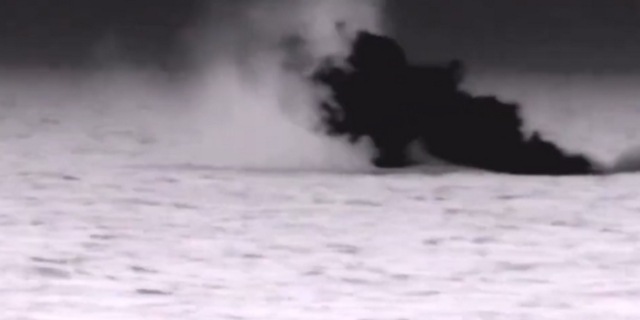 Φρεγάτα “Ψαρά”: Η στιγμή της κατάρριψης drone των Χούθι