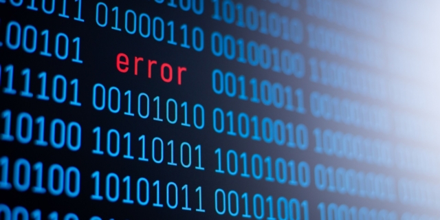 Σφάλμα σε υπολογιστή (φωτογραφία αρχείου)